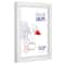 Frame USA Corporate Thin White Satin Single Image Picture Frame